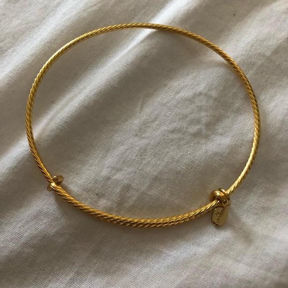 Alex and Ani 3 gold bangles - Picture 2 of 4